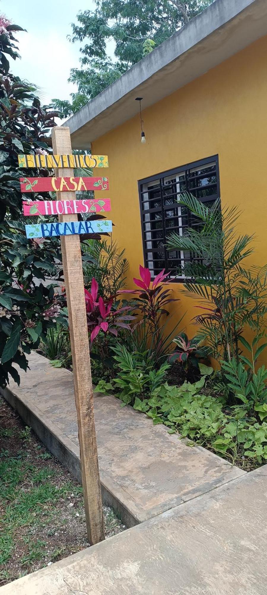 Casa Flores Bacalar Luaran gambar