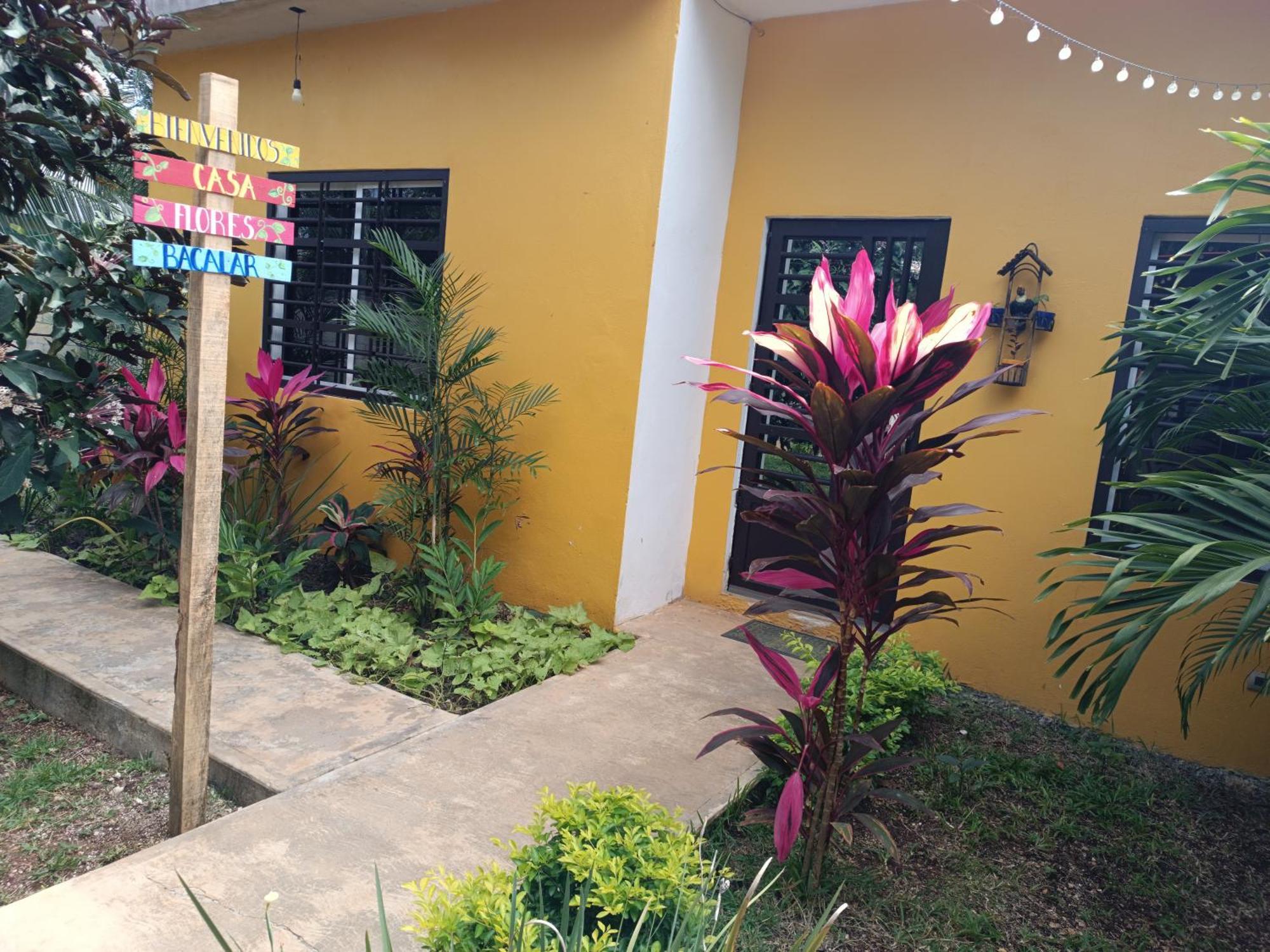Casa Flores Bacalar Luaran gambar